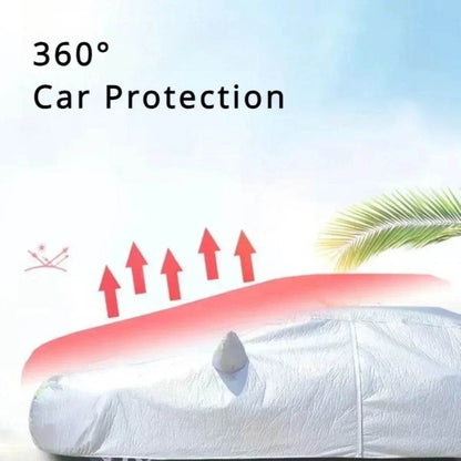 Car Cover Waterproof Outdoor Universal UV Protection Snow Cover Dustproof for Sedan Scratch-Resistant Sedan Suit SUV Car Tools - MarvelouStoree