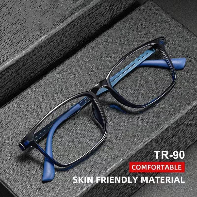 High Quality UltraLight Titanium Alloy Anti Blue Ray Reading Glasses for Man Woman Hyperopia Presbyopia Glasses +100 +200 +250 - MarvelouStoree