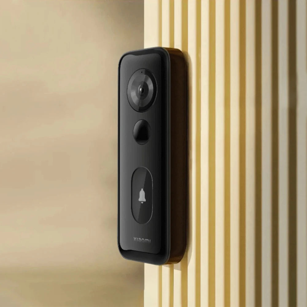 Global Version Xiaomi Smart Doorbell 3S 180° Wide View WiFi Wireless Camera 2K Night Vision IP65 Alexa Google Voice Assistant