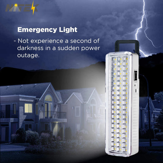 LED Emergency Light Portable Wall-Mounted Rechargeable Automatic Lantern Work Light Battery Light Bulb For Home Power Outage