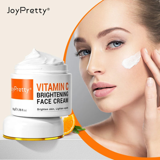 Vitamin C for Face Cream Pigments Dark Spots Removal Whitening Facial Cream Lightening Skin Care Products Beauty Health