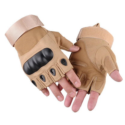 Half Finger Tactical Gloves Outdoor Men's Military Gloves Hiking Motorcycle Cycling Sports Glove Shooting Hunting Gloves