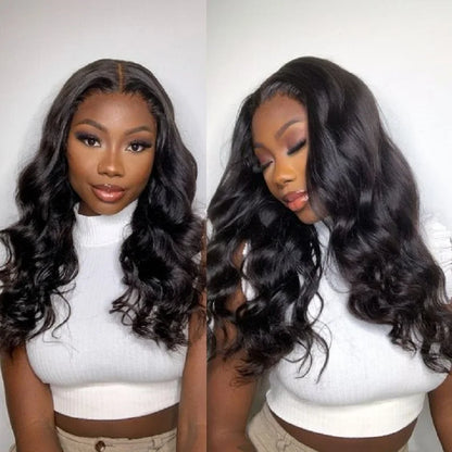 Glueless 6x4 Ready To Go Wigs Body Wave Easy Go Pre Cut Pre Plucked Glueless Wig Ready to Wear 4x6 Closure Human Hair Wigs