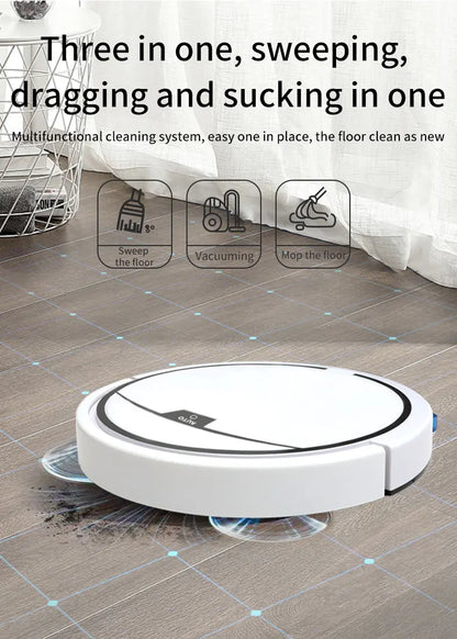 Vacuum Cleaner Robot Smart 2800PA Remote Control Wireless Auto Cleaning Machine Floor Sweeping Wet Dry Vacuum Cleaner  For Home