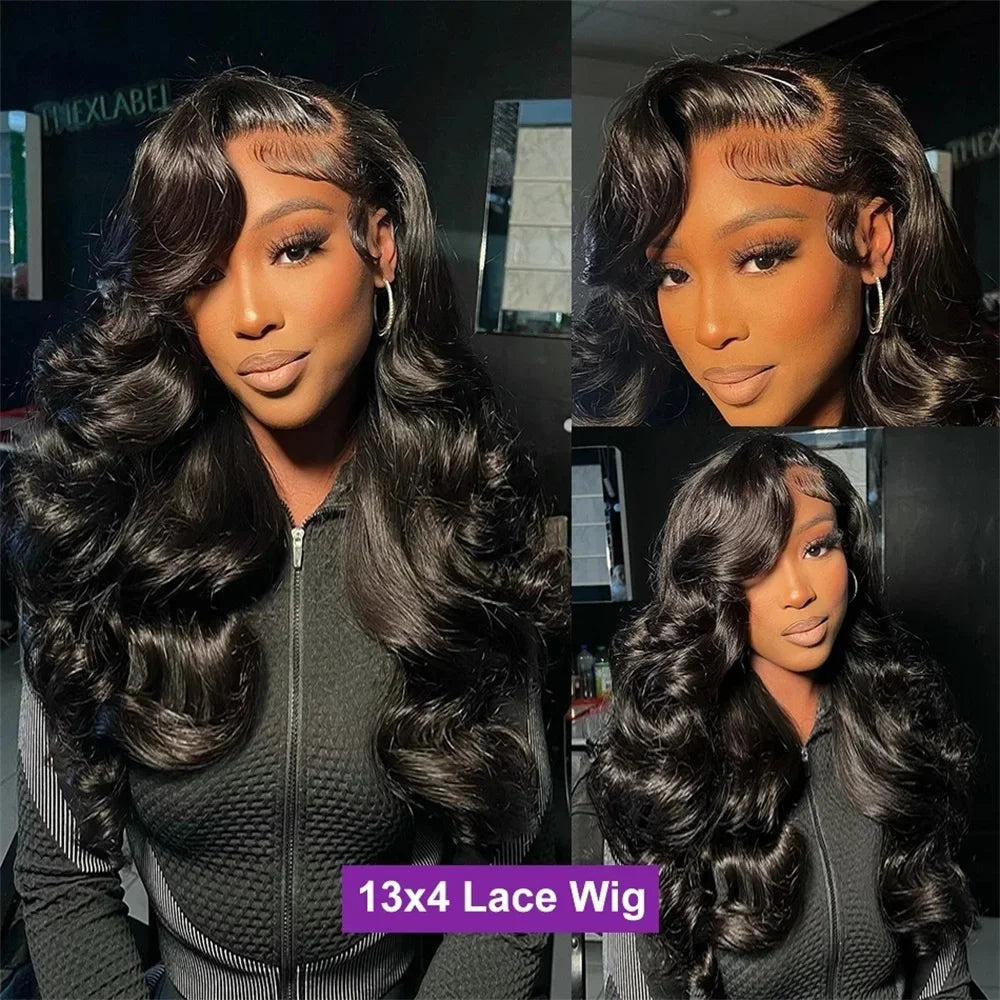 32Inch Body Wave 13x4 13x6 HD Lace Front Human Hair Wigs 4X6 5X5 Glueless Wig Ready To Wear Brazilian Lace Frontal Wig For Women