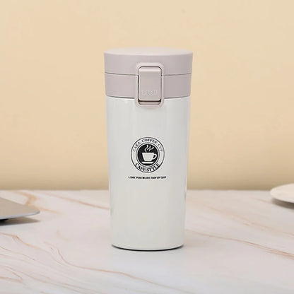 500/350ML Tumbler Thermos Cup Coffee Mug Car Insulated Water Bottle Travel 304 Stainless Steel Vacuum Flasks Drinking Kettle