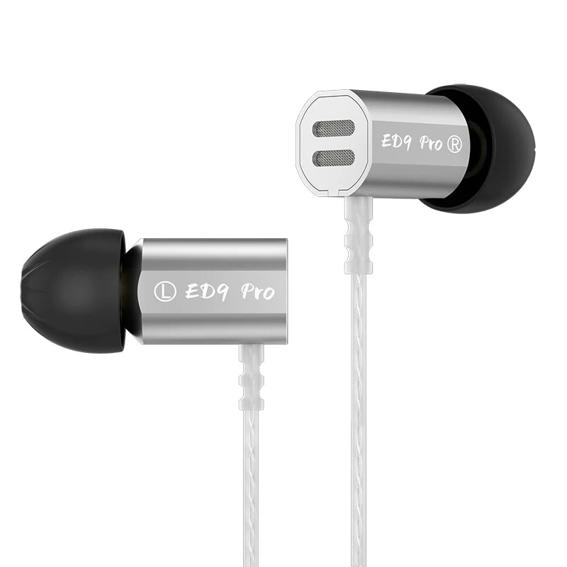 KZ ED9 PRO ED9PRO In Ear Earphones Semi-Open Large Soundstsge Dynamic Driver Bass Music Headset HIFI Zinc Alloy Metal Earphones