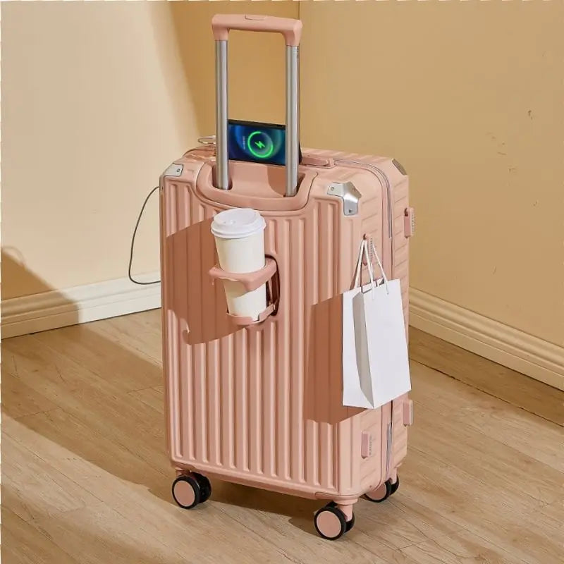 Pastel Classic Carrier 20 22 24 26 28 Inch Aircraft Content Medium Hard Carrier Travel Bag ABS Luggage Carry-On Cabin Suitcase