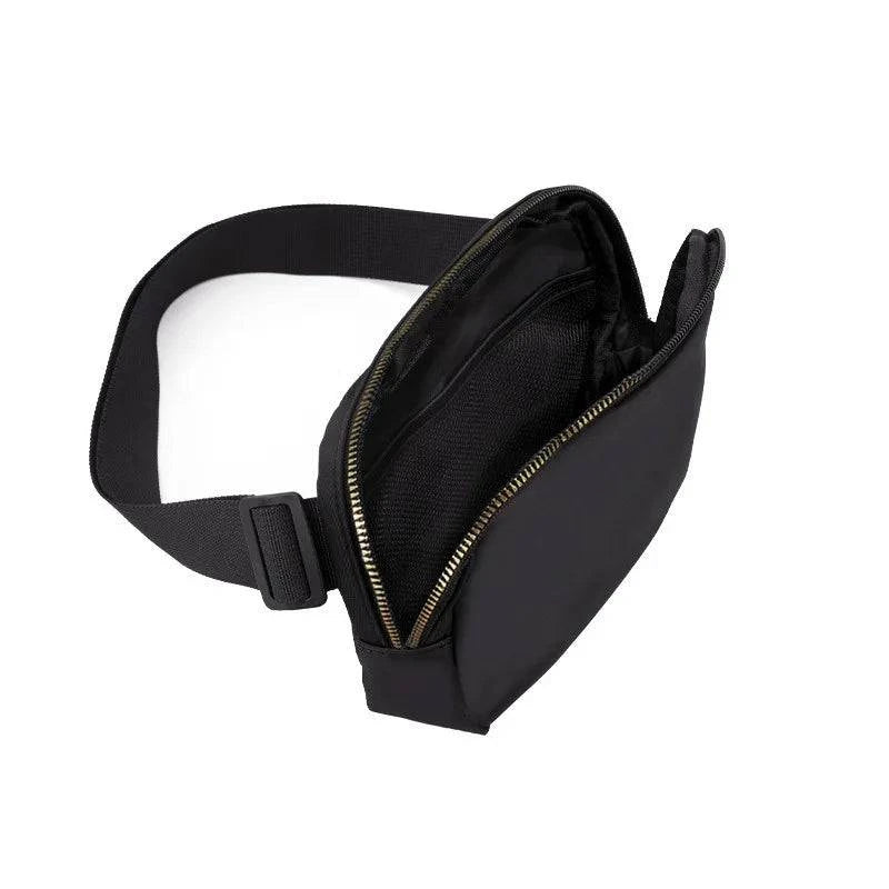 2024 Women Waist Bag Zipper Fanny Pack Chest Bag Outdoor Sports Crossbody Shoulder Bag Casual Travel Female Belt Bag Money Pouch