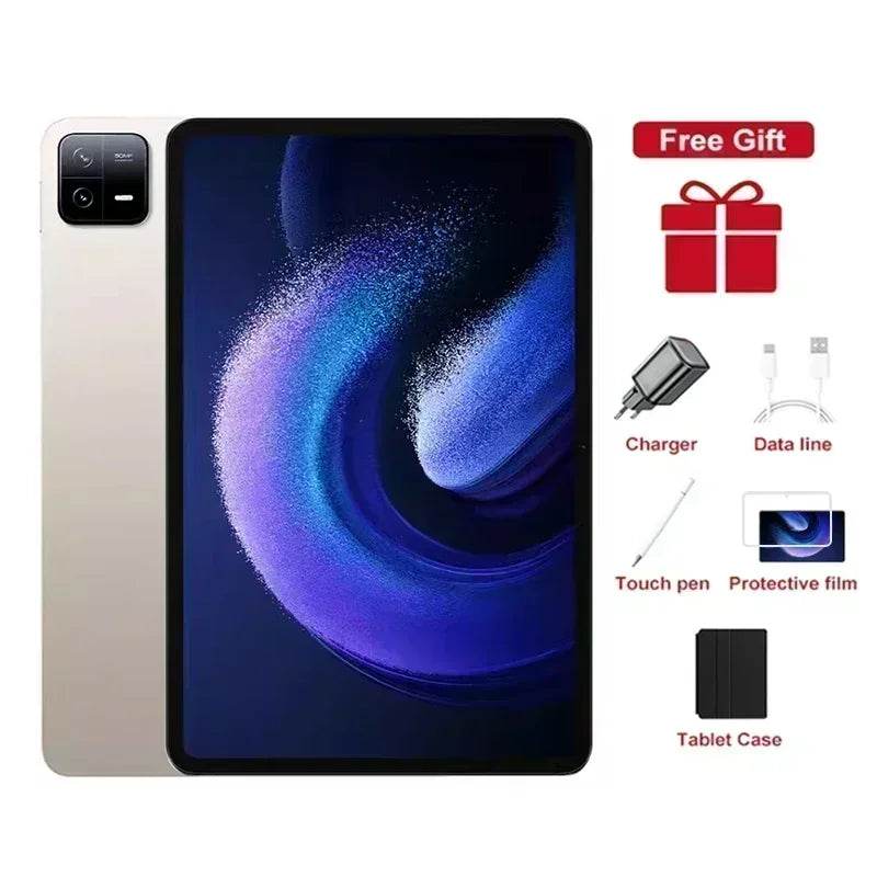 2024 Original Global Version Android 13 Tablet PC Snapdragon 888 10000mAh 16GB+1TB Pad 6 Pro Max 5G WiFi Dual SIM Card HD 4K Tab - MarvelouStoree