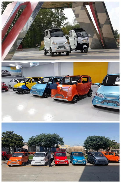 EEC 45km/h Max Speed 4 Wheel Mini Electric Car For Adult