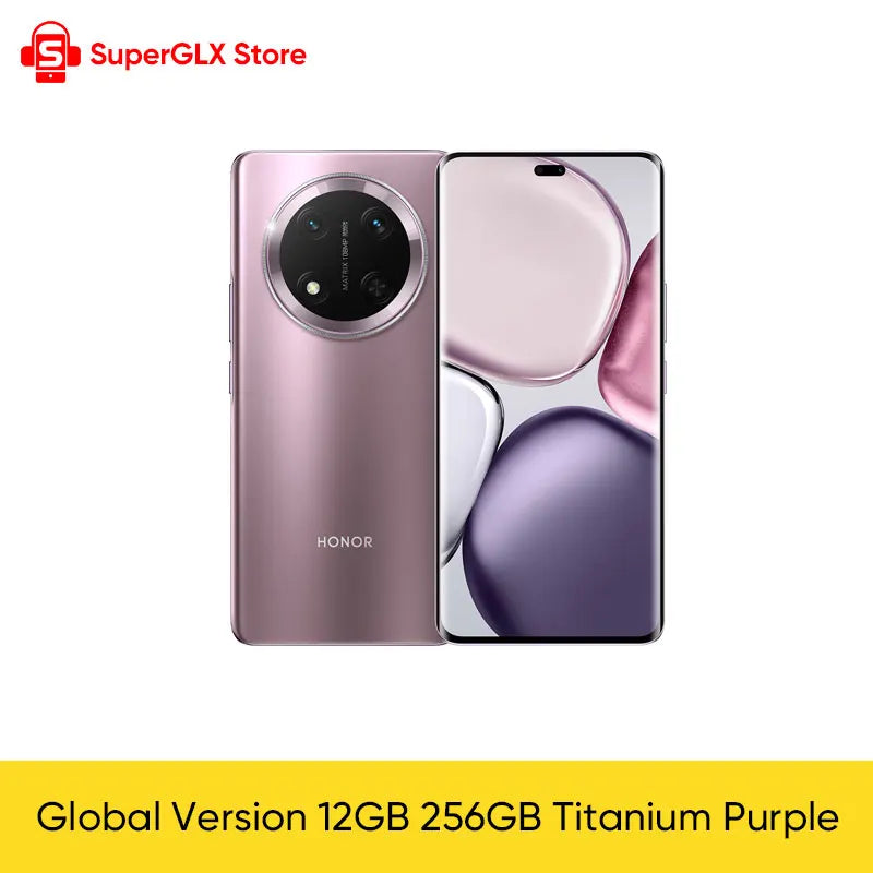 2024 New HONOR X9c 5G Global Version 6.78" Anti-drop 120Hz Curved Screen 108MP Triple Cameras 6600mAh Battery Android14 Dual SIM