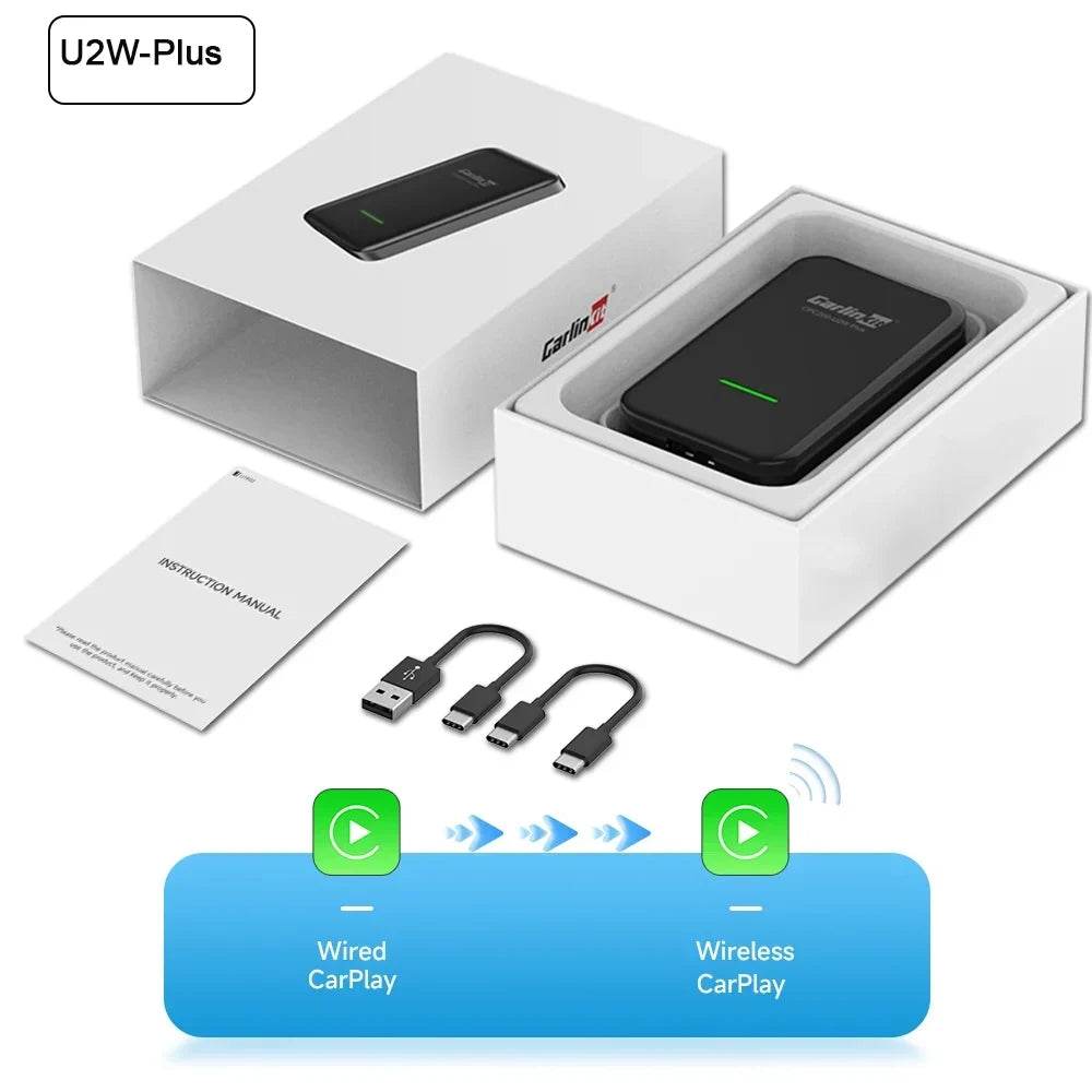 CarlinKit 5.0 4.0 3.0 CarPlay Wireless Dongle Activator Auto-connect For Audi Porshe Benz VW Volvo Toyota Plug&Play MP4 MP5 Play - MarvelouStoree