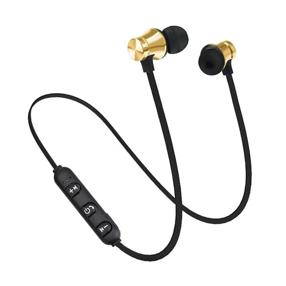 Magnetic Adsorption Wireless Bluetooth 4.2 In-Ear Earphone Sports Headphone Stereo Earpiece Fone De Ouvido For iPhone Samsung