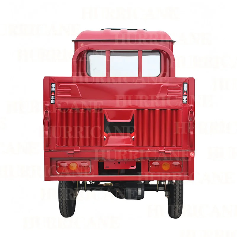 Semi-enclosed electric tricycle with shed, adult truck, farm truck, household battery car