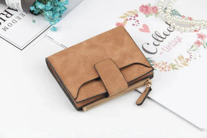 2024 Leather Women Wallet Hasp Small and Slim Coin Pocket Purse Women Wallets Cards Holders Luxury Brand Wallets Designer Purse