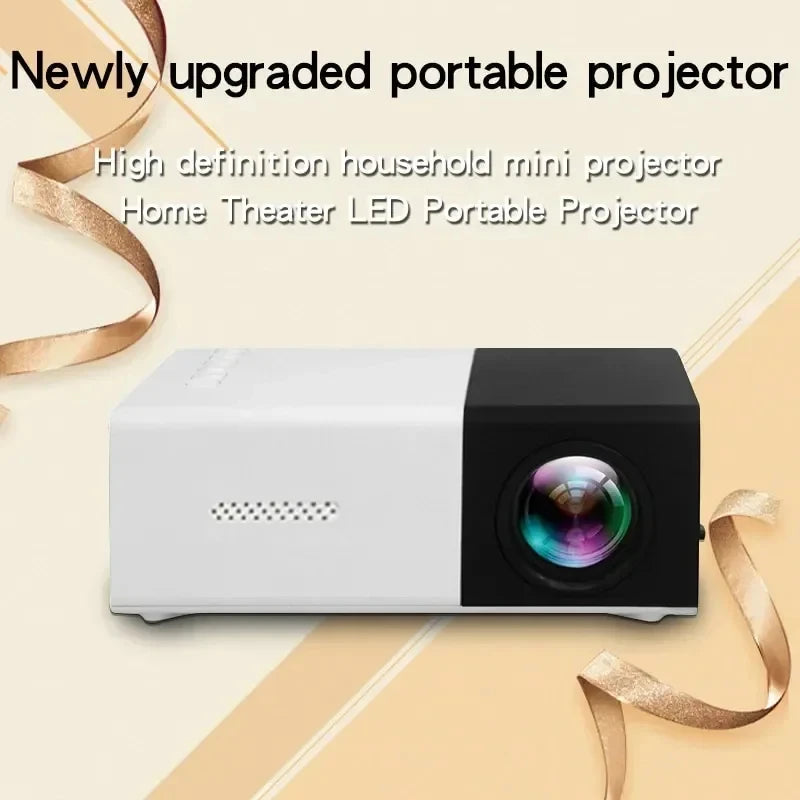 Xiaomi YG300 MINI Projector Portable Home Theater Smart TV Laser Beamer 3D Cinema LED Videoprojector for 4k 1080P Movie Via