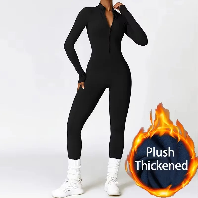 Summer Zipper Workout Jumpsuit Sports Overalls Women Gym Clothing Running Fitness Suits Gym Tracksuit Short Sportswear Yoga Set