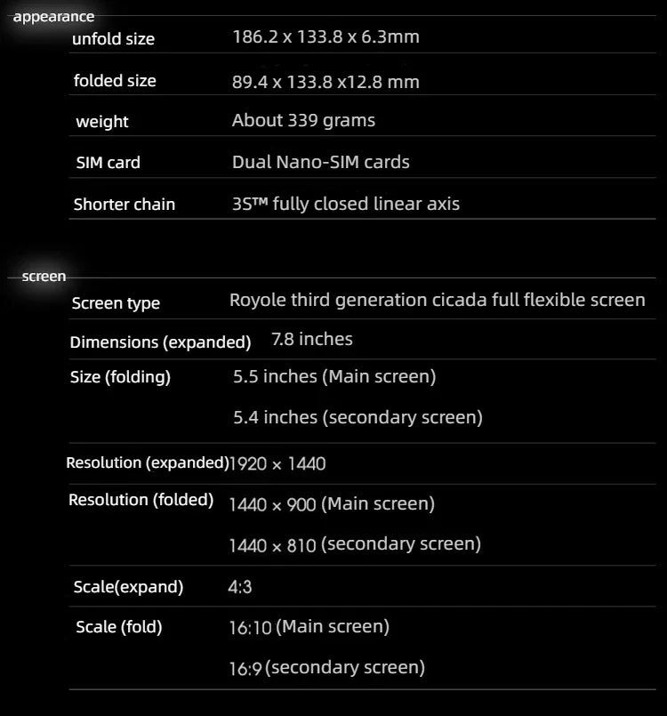 FlexPai 2 5G foldable phone Qualcomm Snapdragon 865 Full Netcom dual SIM dual waiting for authentic new 5G smartphone