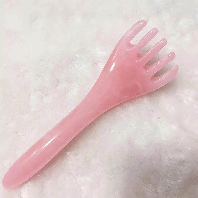 Five-claw Head Massager Scalp Gua Sha Stick for Body Neck Leg Visage Massage Meridian Comb Acupuncture Point Press Massage Tool - MarvelouStoree