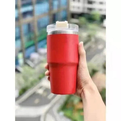 2024 NEW Latest Starbuck Ice Cup Car Cup 304 Stainless Steel Water Cup 20OZ Large Capacity Beer Cup Insulation and Cooling - MarvelouStoree