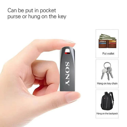 SONY Original 2TB USB 3.0 Flash Drives High Speed Metal Pendrive 1TB 2GB Portable Usb Drive Waterproof Memoria Usb Flash Disk - MarvelouStoree