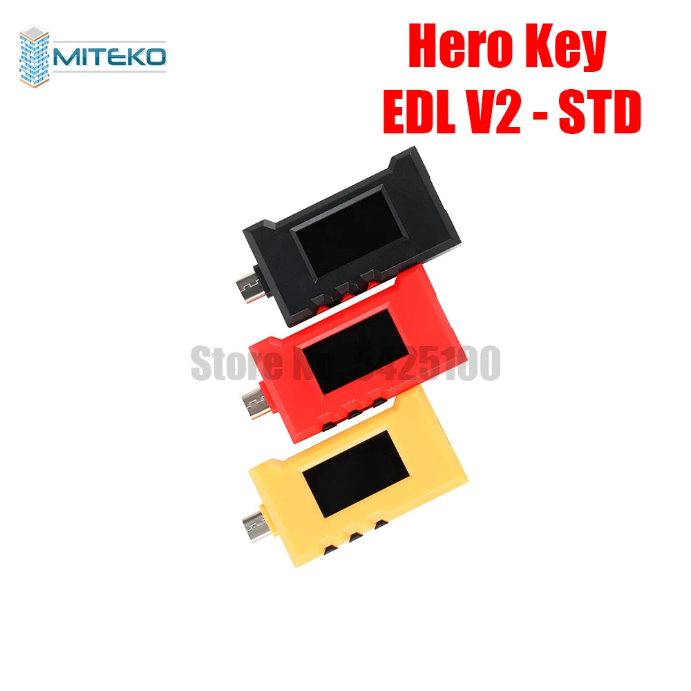 Hero Key EDL Cable & Hydra EDL USB Harmony Connections of Models Support for Phone Open Port 9008 Mode Universal 10 Mode Cable