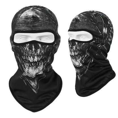 Motorcycle Headgear Cap Men Balaclava Multi-function Skull Face Mask MTB Bicycle Full Face Cover Shield Sunscreen Women Headwear