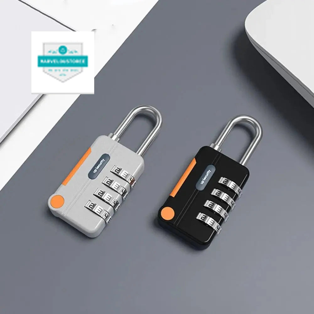 New Concept Color 4 Digit Combination Lock Anti-theft Safely Code Lock Travel Luggage Suitcase Lockers Zinc Alloy Padlock