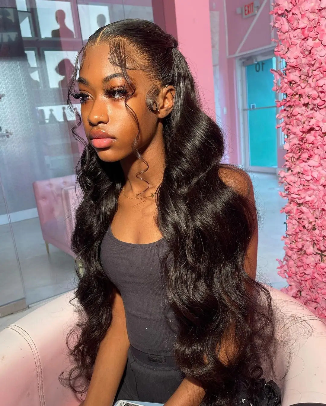 Glueless Wig Human Hair Ready To Wear Preplucked Brazilian Body Wave 13x6 HD Lace Frontal Wigs For Women Pre Cut No Glue 100%