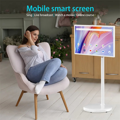 Touch Screen 32 Inch Portable Tv Smart Tv for Yoga Fitness Game Video Player