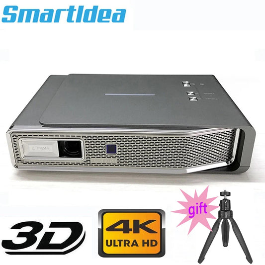 Smartldea V5 3D 4K Projector Android 9.0 Wifi Daytime Proyector native 1280*800 support Full HD 1080p portable smart game Beamer