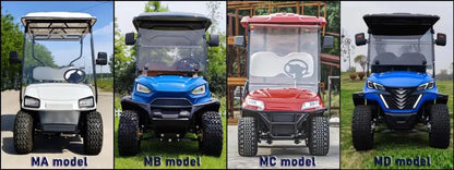 Best Price Lithium Battery Golf Carts Electric 2 4 6 Seat Golf Cart 72v Golf Scooter 7kw AC System Hunting Off Road Golf Carts