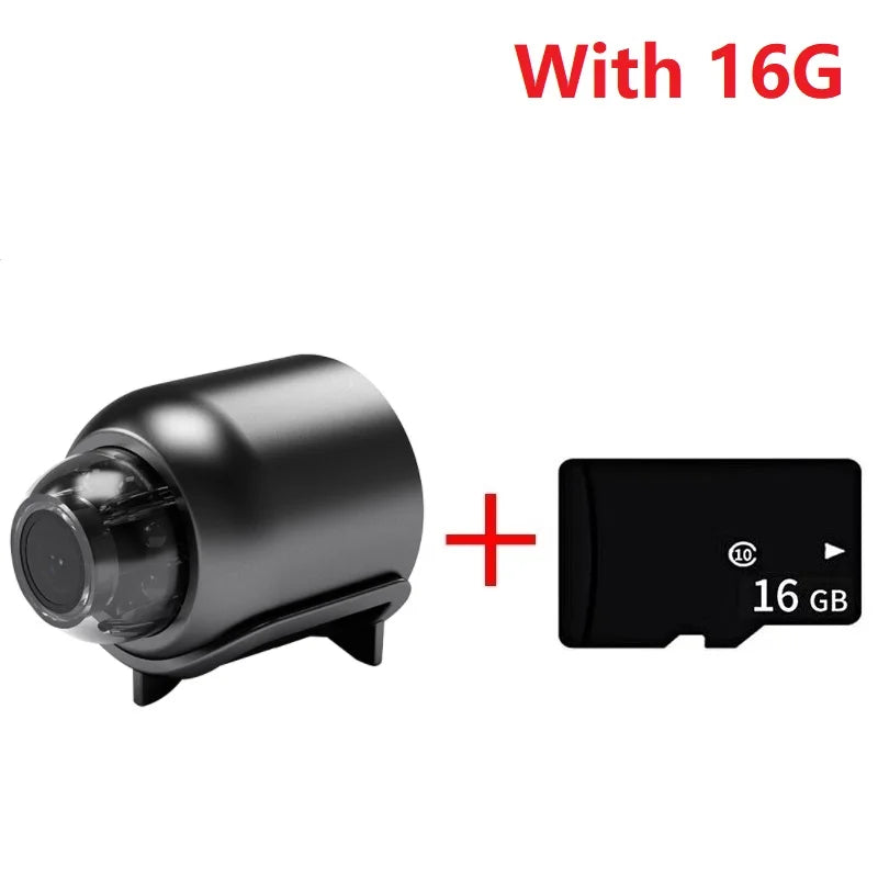 1080P Full HD Mini Camera Wifi IP Smart Indoor Night Vision AI Human Camcorder Audio Video Wired for Home Security Surveillance