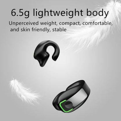 TWS Bluetooth 5.3 Earphones Ear Clip on Headphones Wireless Earbud With Microphone Sports HiFi Stereo Headset for Xiaomi iPhone