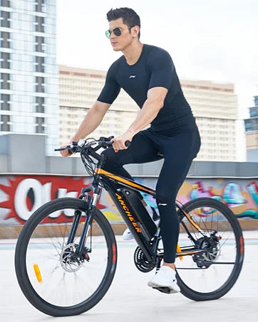 Electric Bike for Adults, [Peak 750W Motor] Electric Mountain Bike, 26" Sunshine Commuter Ebike, 55 Miles 22MPH Electric Bicycle