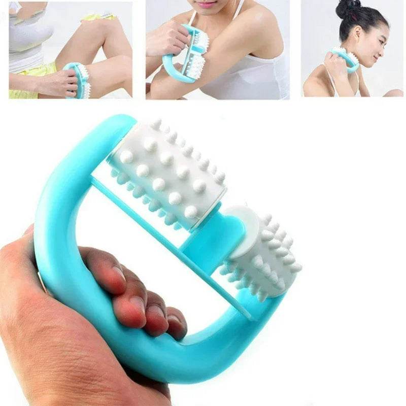 3D Fat Control Roller Leg Massager Muscular Abdomen Neck Buttock Cellulite Remover Waist Massager Body Shaping Massage