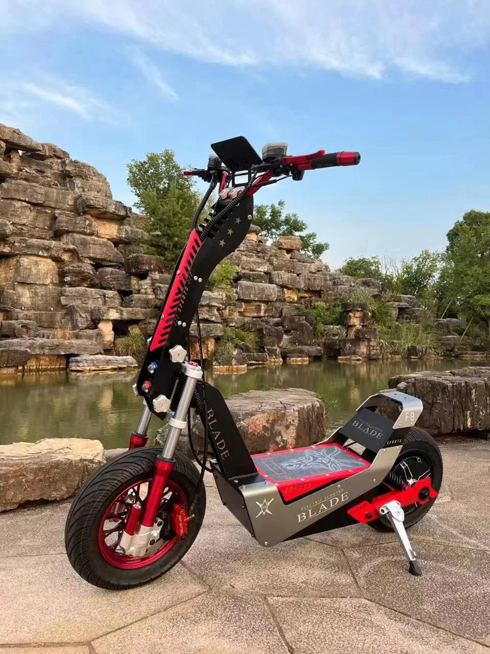 110KM/H 120KM/H 140KMH High Speed Fast Electric Scooter Motorcycle for Adults 72V 15000W Powerful E Scooters Escooter with Seat