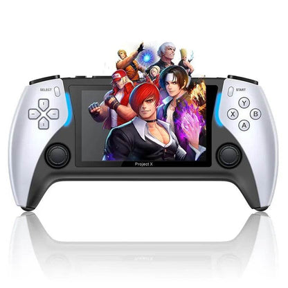 2024 New Project X Handheld Game Console Ps5 High-definition Arcade With Dual Player And Dual Controller Support Christmas Gift - MarvelouStoree