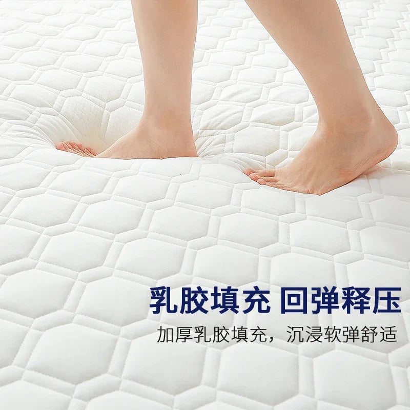 Thailand Latex mattress high resilience home thickened dormitory student tatami mat sponge pad memory foam mattress