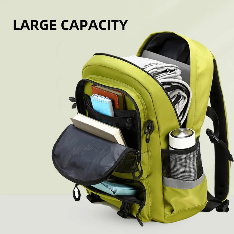 New Large Capacity Travel Backpack for Women Waterproof Fashion 15/17/20 Inch Laptop Backpacks for Girls Children Schoolbag Male