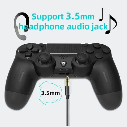 DATA FROG Bluetooth-Compatible Game Controller for PS4/Slim/Pro Wireless Gamepad For PC Dual Vibration Joystick For IOS/Android - MarvelouStoree