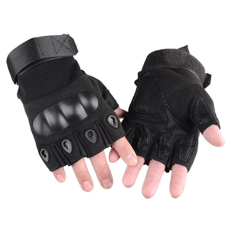 Half Finger Tactical Gloves Outdoor Men's Military Gloves Hiking Motorcycle Cycling Sports Glove Shooting Hunting Gloves