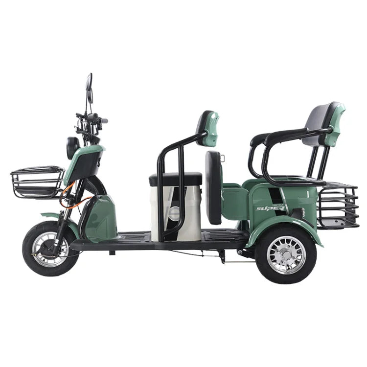 Y3-C6 14INCH Removable Battery Golf Cart 3 Wheel Electric Scooter Electric Tricycle