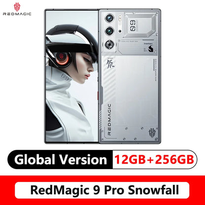 Global Version RedMagic 9 Pro 5G Phone 6.8" Gaming Phone Snapdragon 8 Gen 3 6500mAh 80W Charge 50MP NFC