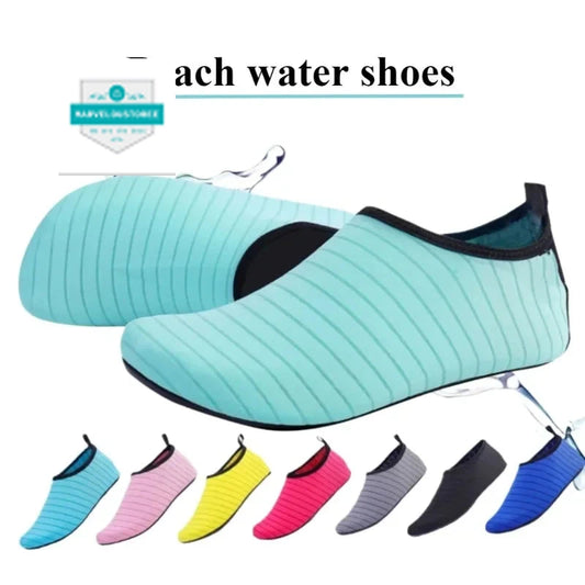 Beach Shoes Socks Men Women Snorkeling Shoes Diving Beach Socks Anti Slip Outdoor Sandals Quick Drying Swimming Yoga Shoes