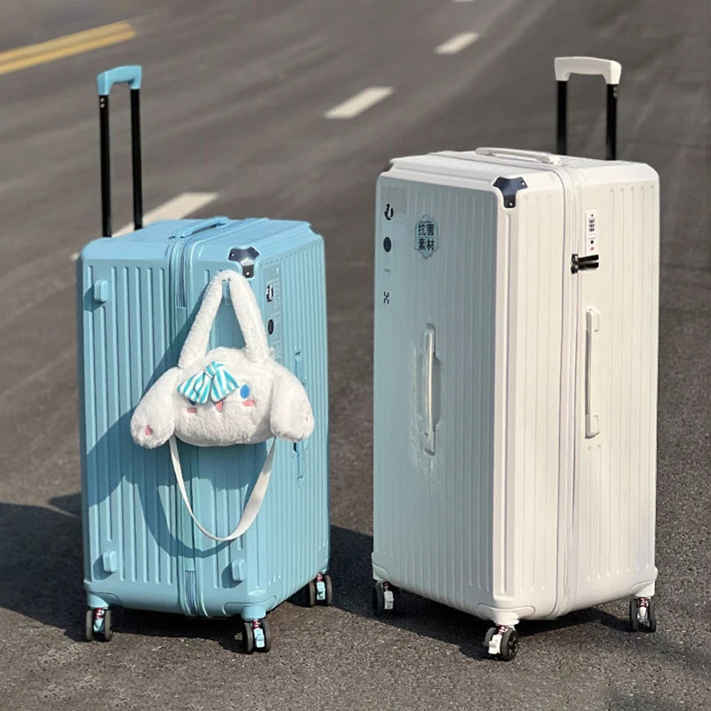 Large Capacity Suitcase 20" 24" 30" 32inch Brakes Universal Wheel Luggage Bag Men Rolling Password Trolley Case Women Travel Bag