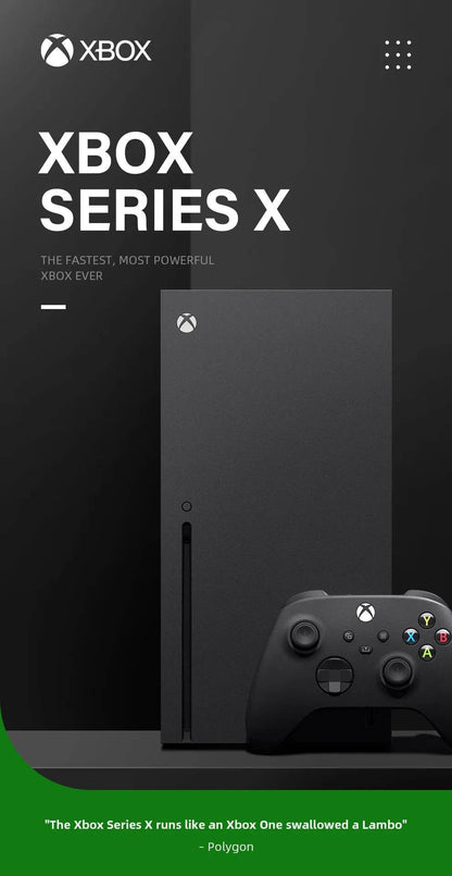 Orginal Microsoft Xbox Series X 1TB Unlocked Version Video Game Consoles XBOX X Wireless Controller Console - MarvelouStoree