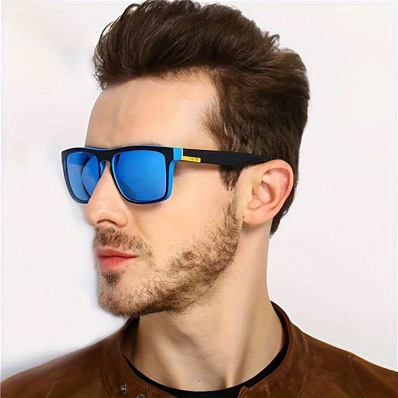 2pcs Square Polarized Sunglasses Anti Glare Sun Shades For Summer Party Vacation Travel Driving Fishing - MarvelouStoree