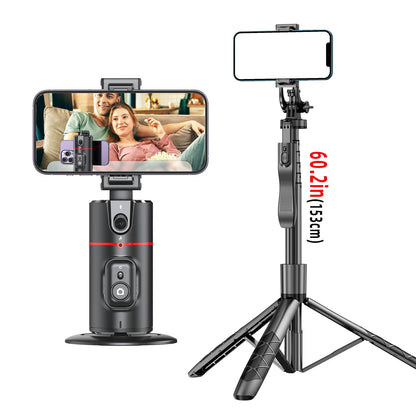 Selfie Stick with Stabilizer Auto Face Tracking Tripod for Mobile Wireless Selfie Stick Tripod Handheld Gimbal Stabilizer